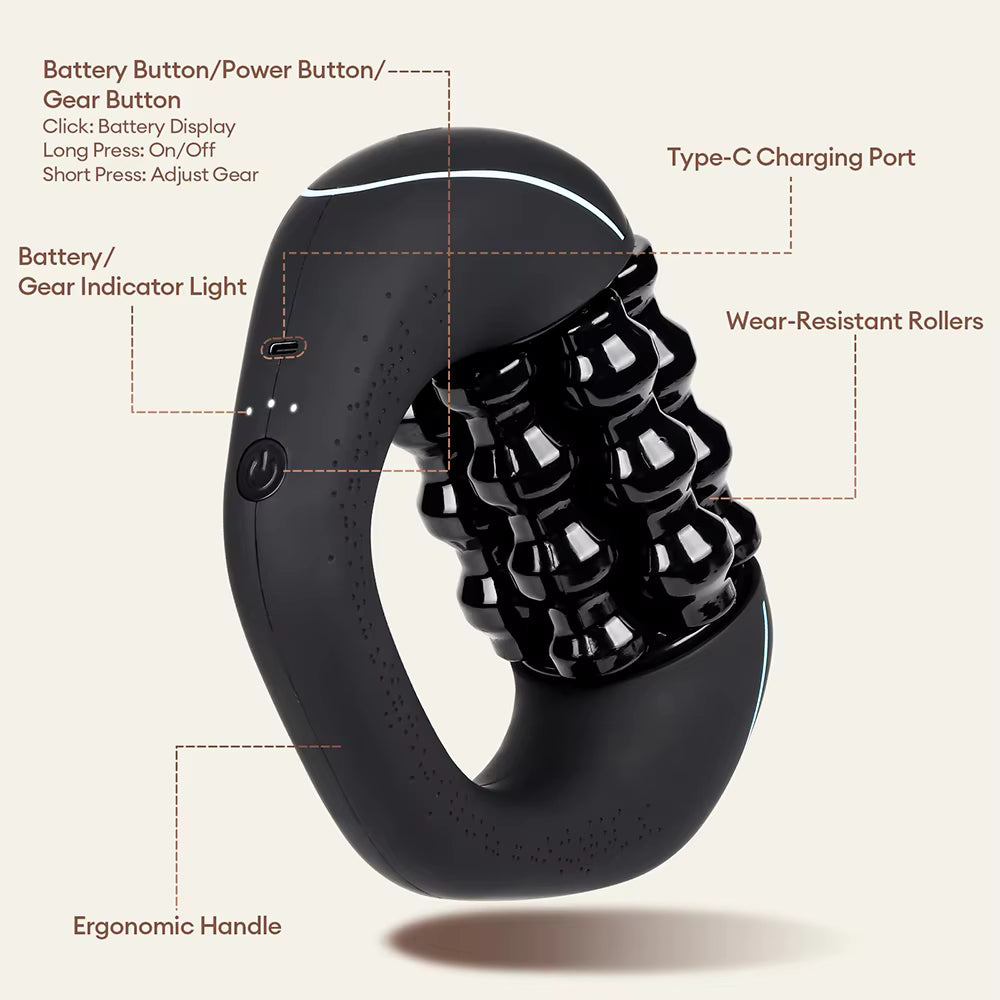 Mini Handle Body & Fascia Roller Massager