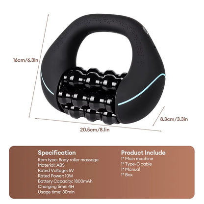 Mini Handle Body & Fascia Roller Massager
